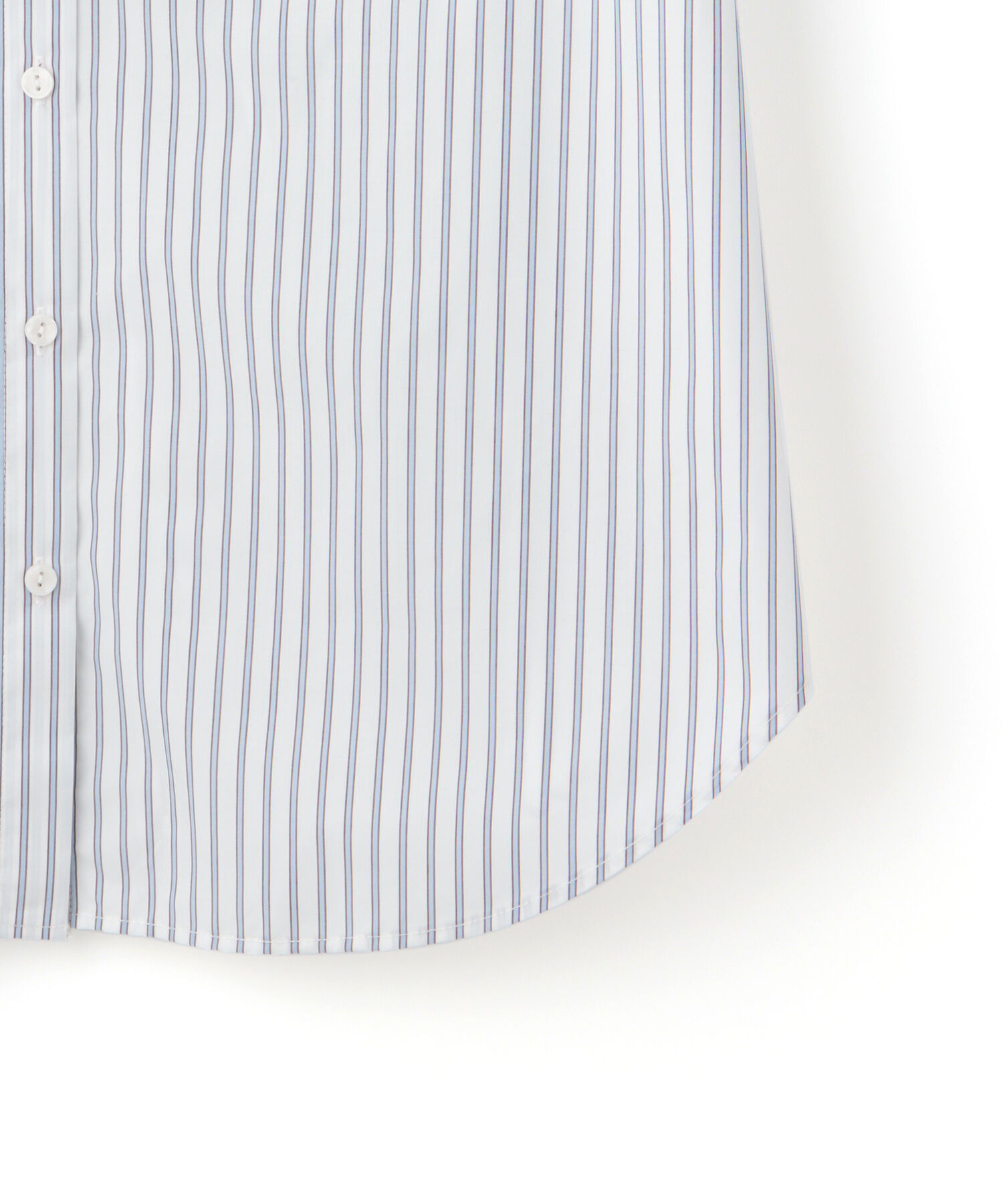 VIS「リボン付きバックシャーリングシャツ」|シャツ・ブラウス|