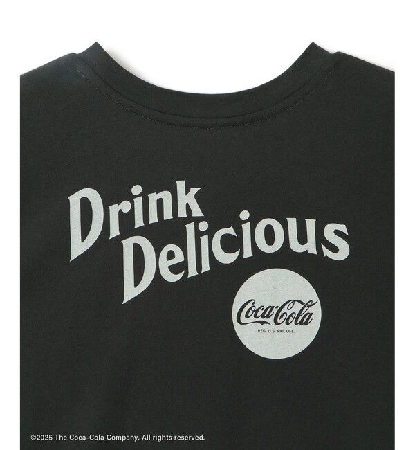 VIS「【Coca-Cola】VIS別注ロゴプリントフレンチTシャツ」|Tシャツ・カットソー|