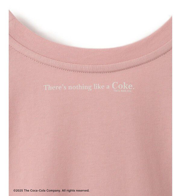 VIS「【Coca-Cola】VIS別注ロゴプリントフレンチTシャツ」|Tシャツ・カットソー|