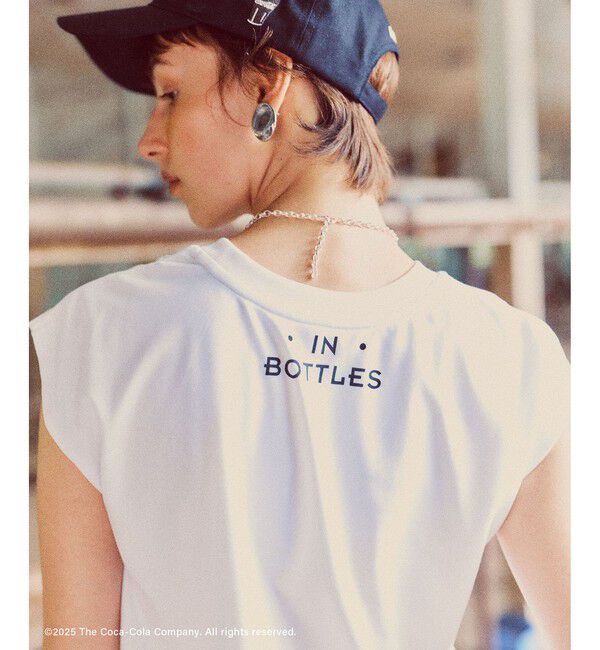 VIS「【Coca-Cola】VIS別注ロゴプリントフレンチTシャツ」|Tシャツ・カットソー|