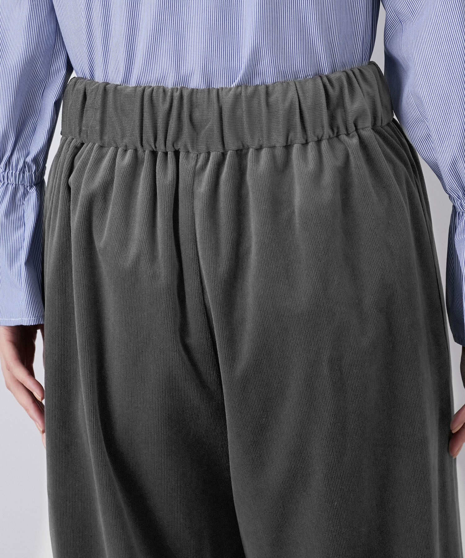 Rope&rsquo;Picnic「ベロアコーデュロイイージーワイドパンツ」|その他|