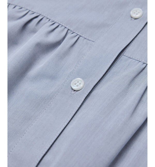 Rope&rsquo;Picnic「フレンチペプラムシャツ/UVカット・防シワ」|シャツ・ブラウス|