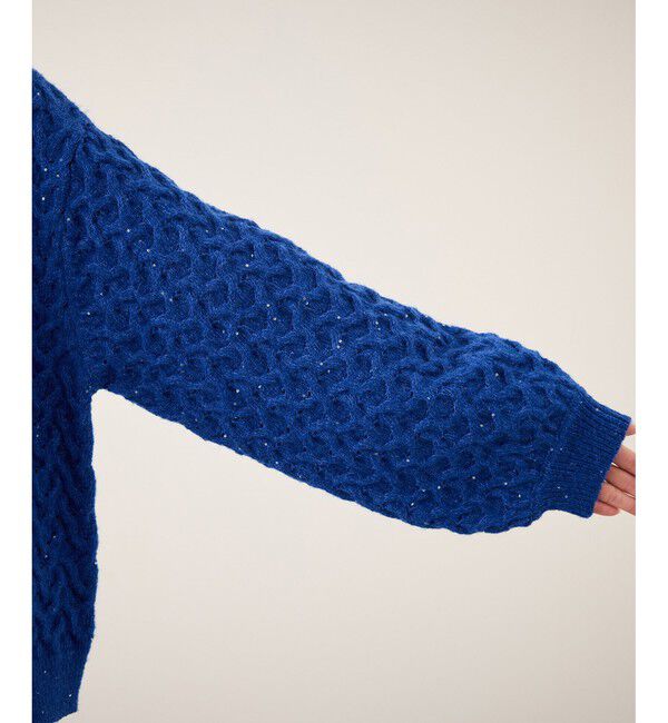 Rope&rsquo;Picnic「ミニフラワースパンコールニット」|ニット・セーター|