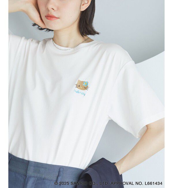 Rope&rsquo;Picnic「【ROPE' PICNIC&times;ハローキティ コラボ】日焼けハローキティ アソートTシャツ」|Tシャツ・カットソー|