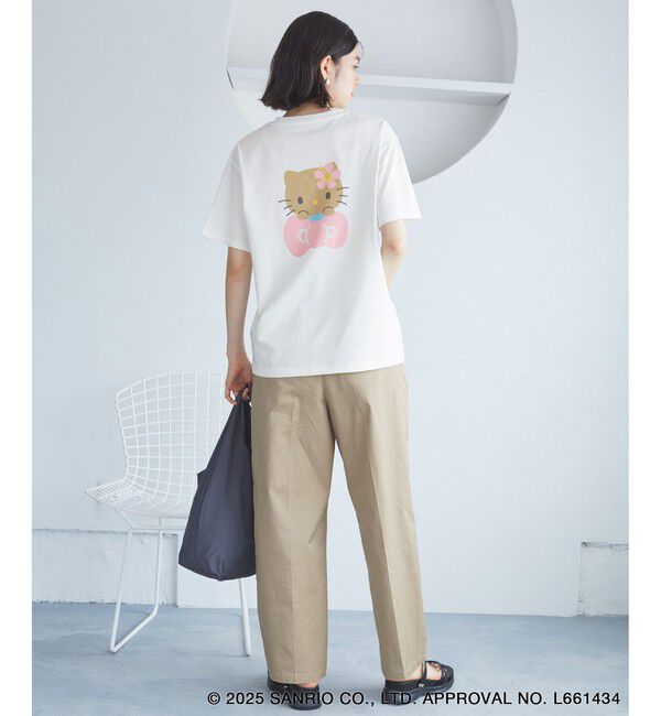 Rope&rsquo;Picnic「【ROPE' PICNIC&times;ハローキティ コラボ】日焼けハローキティ アソートTシャツ」|Tシャツ・カットソー|