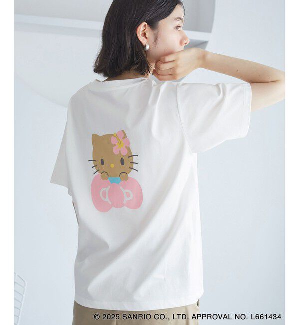 Rope&rsquo;Picnic「【ROPE' PICNIC&times;ハローキティ コラボ】日焼けハローキティ アソートTシャツ」|Tシャツ・カットソー|