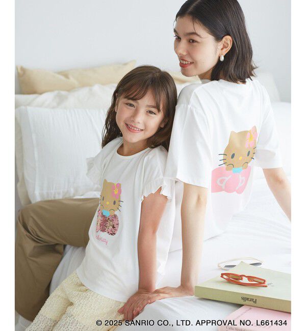 Rope&rsquo;Picnic「【ROPE' PICNIC&times;ハローキティ コラボ】日焼けハローキティ アソートTシャツ」|Tシャツ・カットソー|