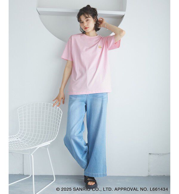 Rope&rsquo;Picnic「【ROPE' PICNIC&times;ハローキティ コラボ】日焼けハローキティ アソートTシャツ」|Tシャツ・カットソー|