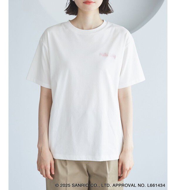 Rope&rsquo;Picnic「【ROPE' PICNIC&times;ハローキティ コラボ】日焼けハローキティ アソートTシャツ」|Tシャツ・カットソー|