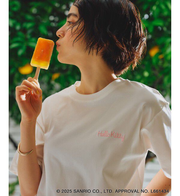 Rope&rsquo;Picnic「【ROPE' PICNIC&times;ハローキティ コラボ】日焼けハローキティ アソートTシャツ」|Tシャツ・カットソー|