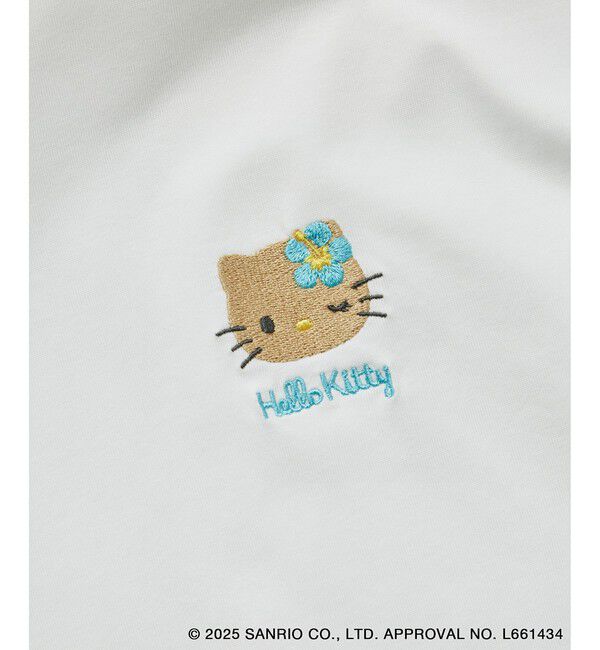 Rope&rsquo;Picnic「【ROPE' PICNIC&times;ハローキティ コラボ】日焼けハローキティ アソートTシャツ」|Tシャツ・カットソー|