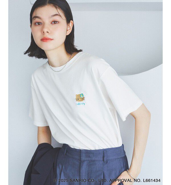Rope&rsquo;Picnic「【ROPE' PICNIC&times;ハローキティ コラボ】日焼けハローキティ アソートTシャツ」|Tシャツ・カットソー|