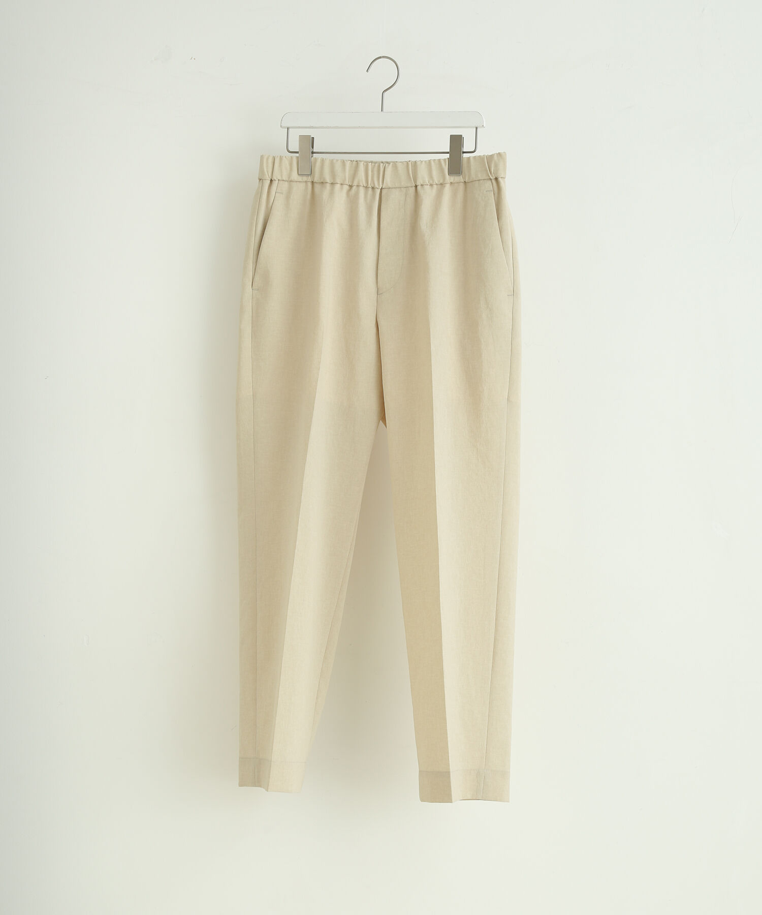 ADAM ET ROPE'「イージー ストレート アンクルパンツ / 速乾 /冷感 / イージーケア / ユニセックス」|スラックス|オフホワイト(15)