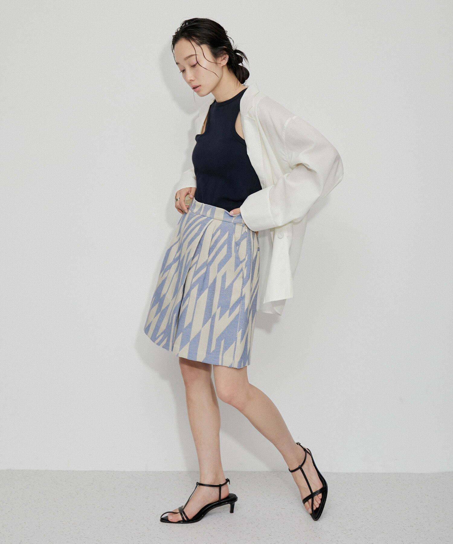 ADAM ET ROPE'「ジャガードハーフパンツ」|その他|