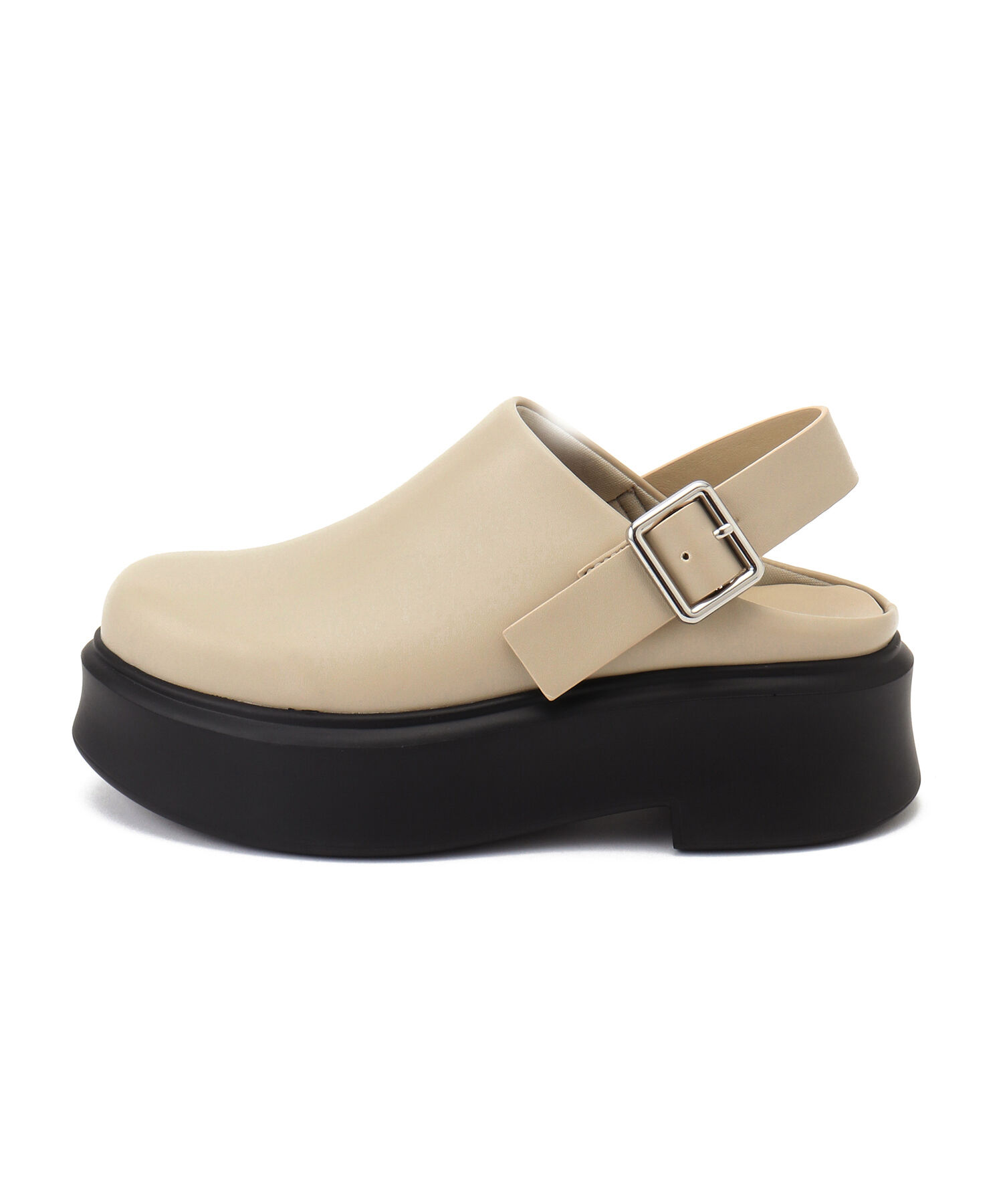 ADAM ET ROPE'「ボリュームソールベルトクロッグ」|サンダル|