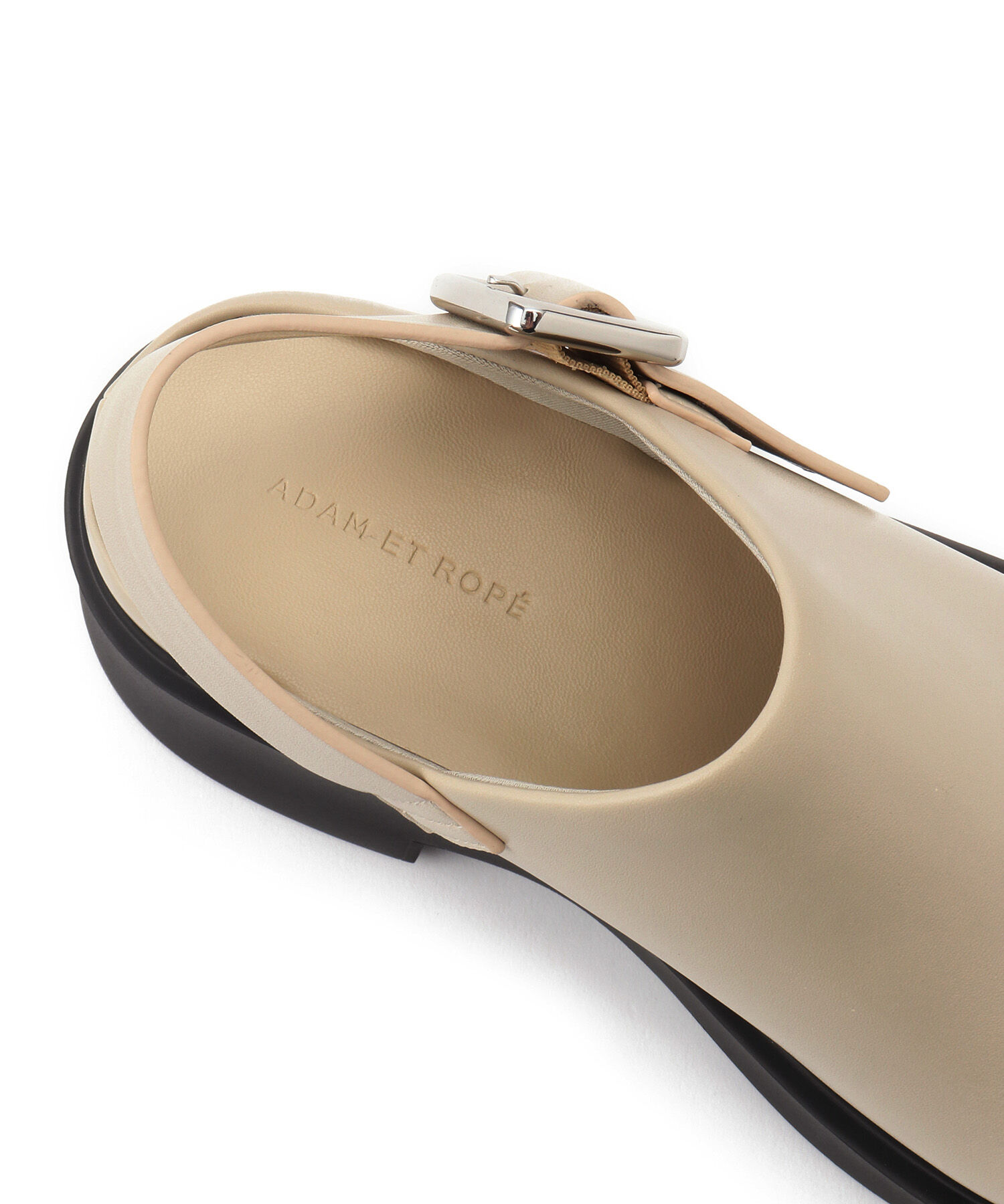 ADAM ET ROPE'「ボリュームソールベルトクロッグ」|サンダル|