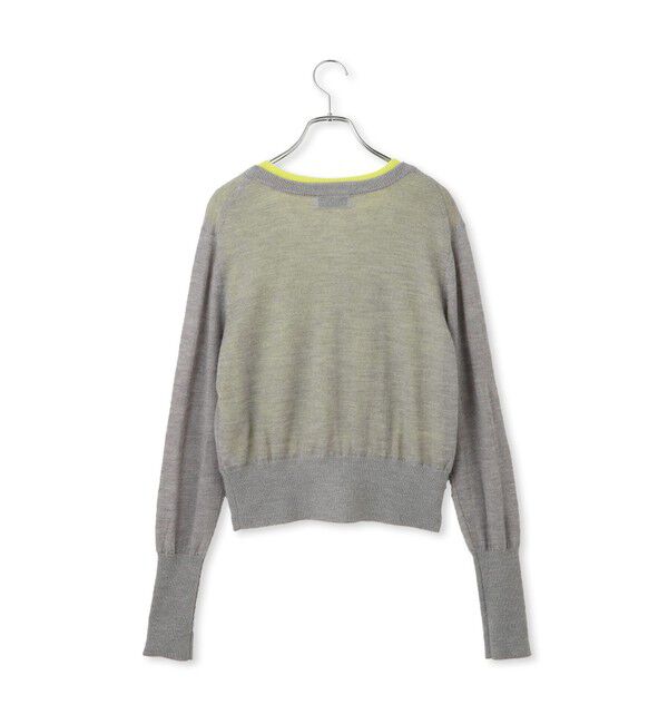 ADAM ET ROPE'「モヘアミックスセットニットカーディガン」|カーディガン|