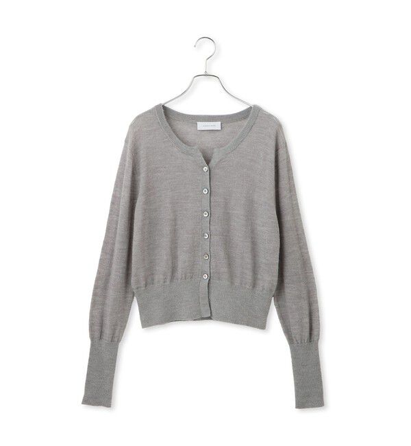 ADAM ET ROPE'「モヘアミックスセットニットカーディガン」|カーディガン|