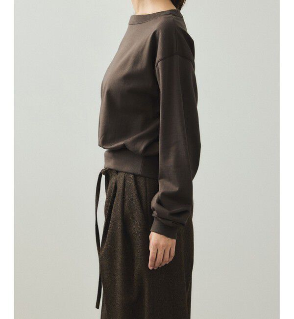 ADAM ET ROPE'「【EMOELLE】ボートネックスウェット」|スウェット・ジャージ|