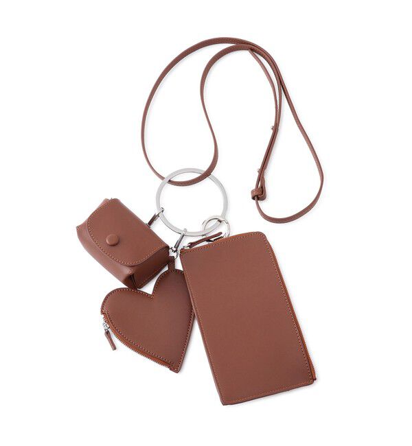 ADAM ET ROPE'「【WEB限定】マルチポーチ付きショルダーバッグ」|ショルダー・メッセンジャー|