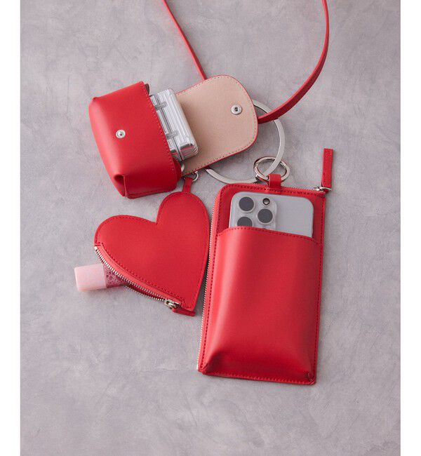 ADAM ET ROPE'「【WEB限定】マルチポーチ付きショルダーバッグ」|ショルダー・メッセンジャー|