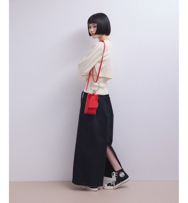 ADAM ET ROPE'「【WEB限定】マルチポーチ付きショルダーバッグ」|ショルダー・メッセンジャー|