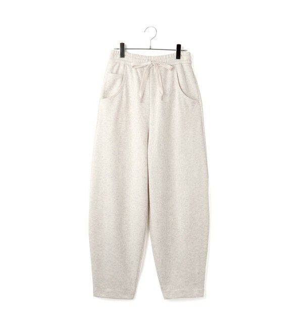 ADAM ET ROPE'「ウールミックスコクーンイージーパンツ」|チノ|