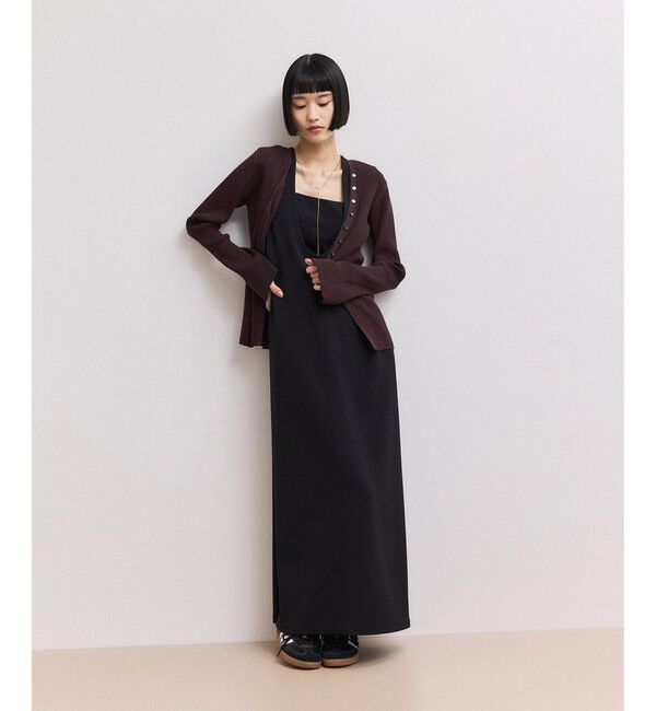 ADAM ET ROPE'「【WEB限定】2WAYリブカーディガン」|カーディガン|