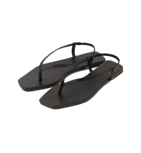 ADAM ET ROPE'「ストラップフラットサンダル」|サンダル|