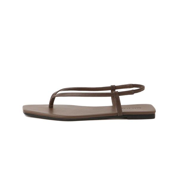 ADAM ET ROPE'「ストラップフラットサンダル」|サンダル|