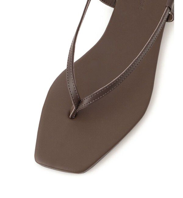 ADAM ET ROPE'「ストラップフラットサンダル」|サンダル|