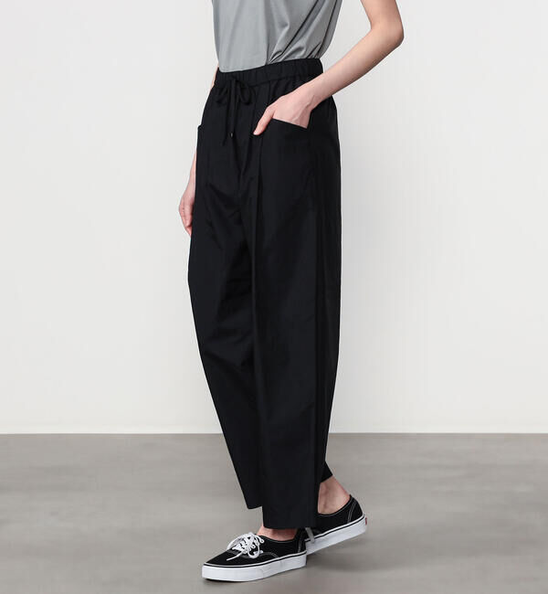 DANTON「DANTON | スタナーナイロン 2タックイージーパンツ WOMEN」|チノ|