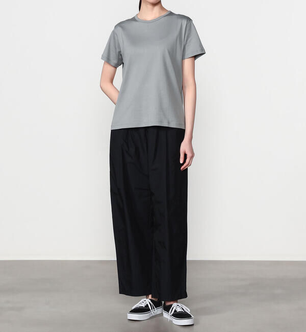 DANTON「DANTON | スタナーナイロン 2タックイージーパンツ WOMEN」|チノ|