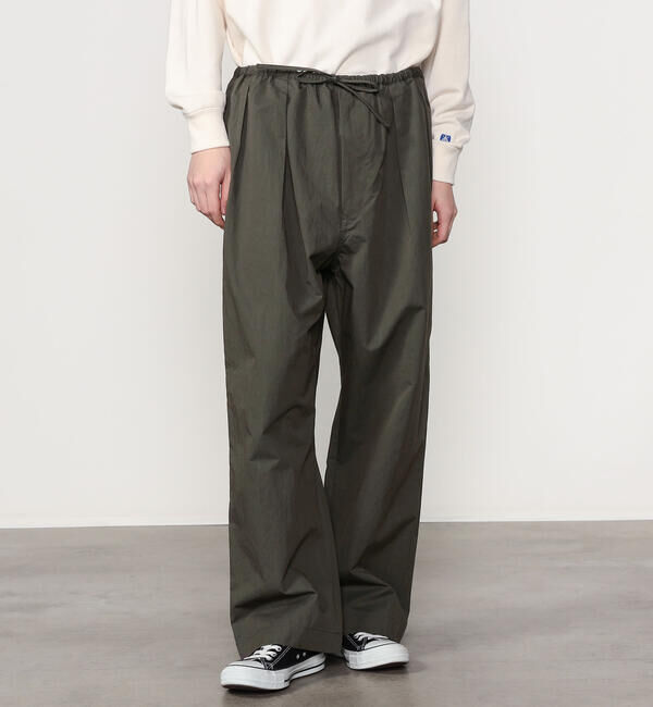 ORCIVAL「ORCIVAL | コットンナイロンツイル ワイドイージーパンツ MEN」|チノ|