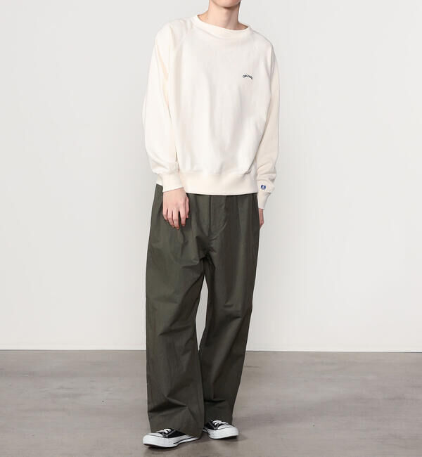 ORCIVAL「ORCIVAL | コットンナイロンツイル ワイドイージーパンツ MEN」|チノ|