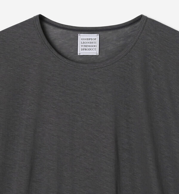  「GOOD PEOPLE GOOD STITCHING GOOD PRODUCT | クルーネック ショートスリーブTシャツ WOMEN」|Tシャツ・カットソー|