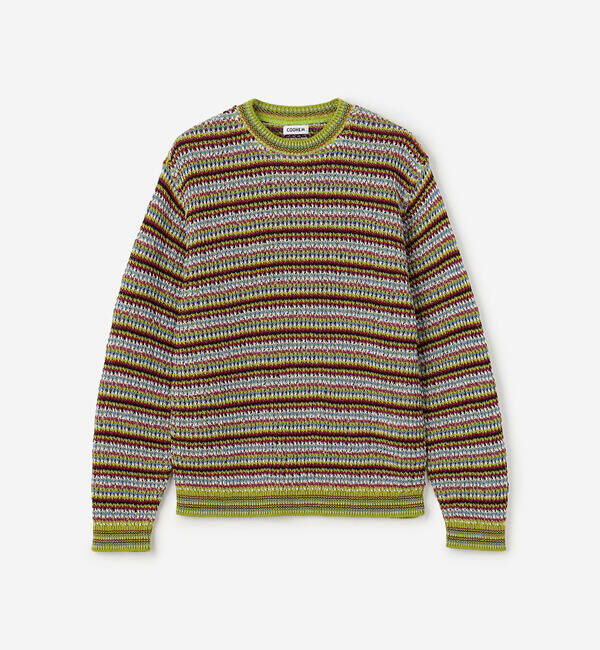  「COOHEM | 〈別注〉 マルチボーダーニット MEN」|ニット・セーター|