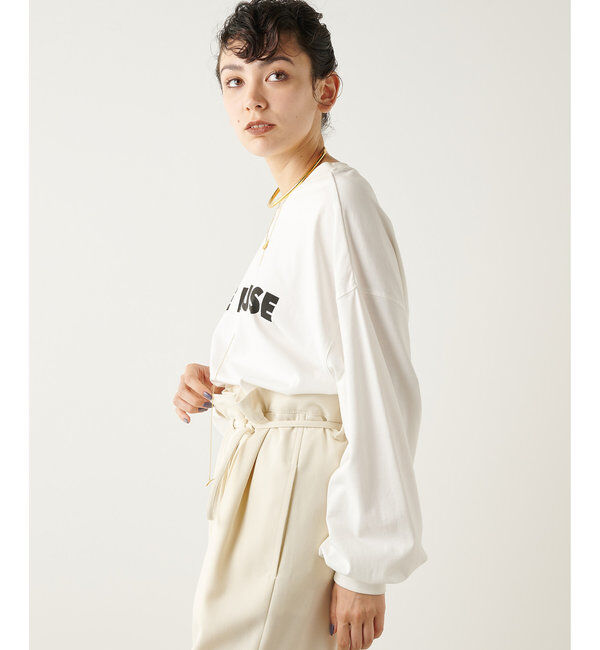THE PAUSE「【THE PAUSE】THE PAUSEロングスリーブTシャツ」|Tシャツ・カットソー|