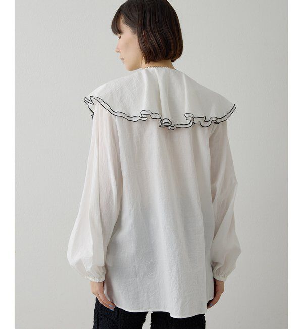  「ローンフリルブラウス」|シャツ・ブラウス|