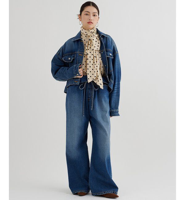  「ワイドGジャン」|デニムジャケット|