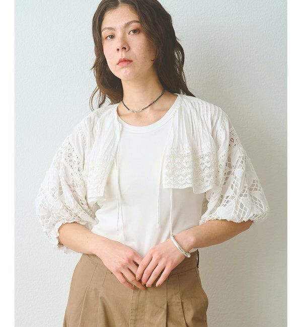  「ボレロブラウス」|シャツ・ブラウス|