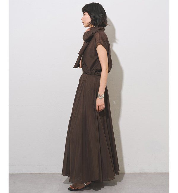  「【WEB＆一部店舗限定カラーあり】コットンシルクフレアスカート」|スカート|