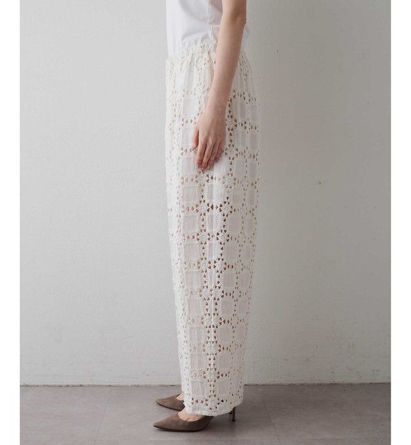  「クロシェライクパンツ」|チノ|