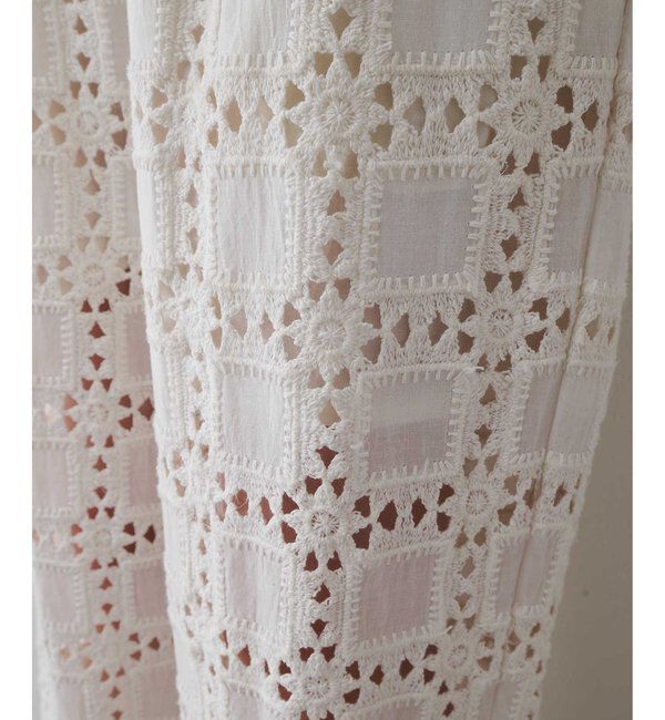  「クロシェライクパンツ」|チノ|