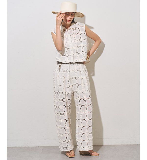  「クロシェライクパンツ」|チノ|