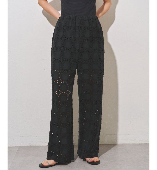  「クロシェライクパンツ」|チノ|