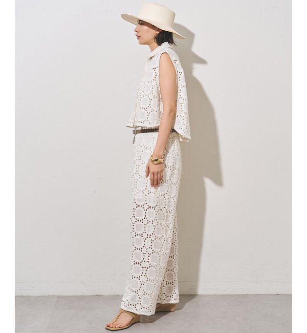  「クロシェライクブラウス」|シャツ・ブラウス|