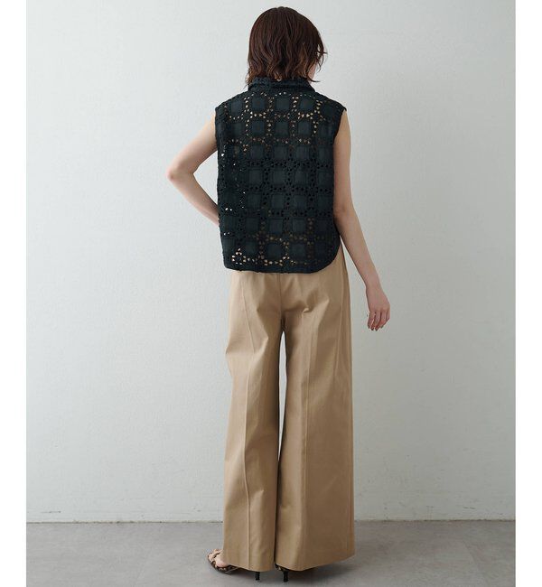  「クロシェライクブラウス」|シャツ・ブラウス|