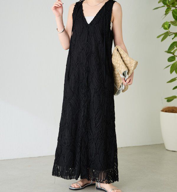  「【人気アイテムがサイズ展開を増やして再販！】バテンレースワンピース」|ワンピース|