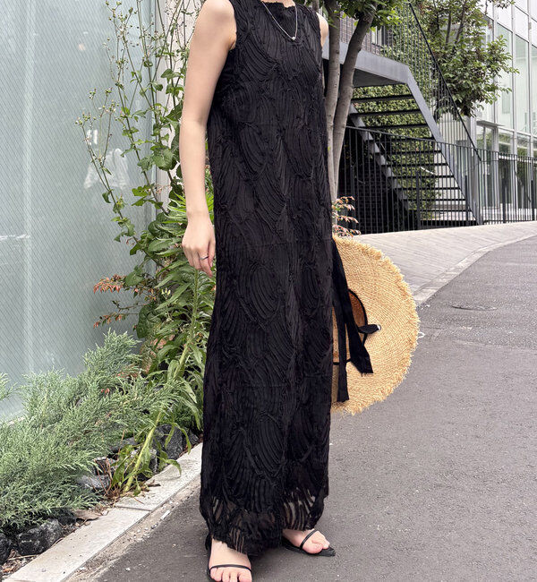  「【人気アイテムがサイズ展開を増やして再販！】バテンレースワンピース」|ワンピース|